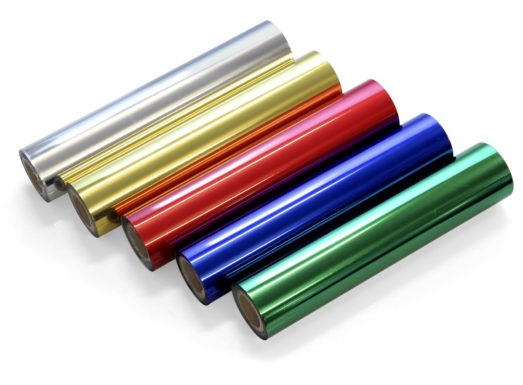 Metallized stamping foil - rolls length 30.5 m