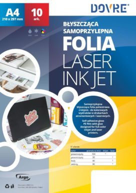 Folia samoprzylepna do drukarek laserowych