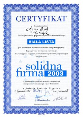 Solidna Firma 2003