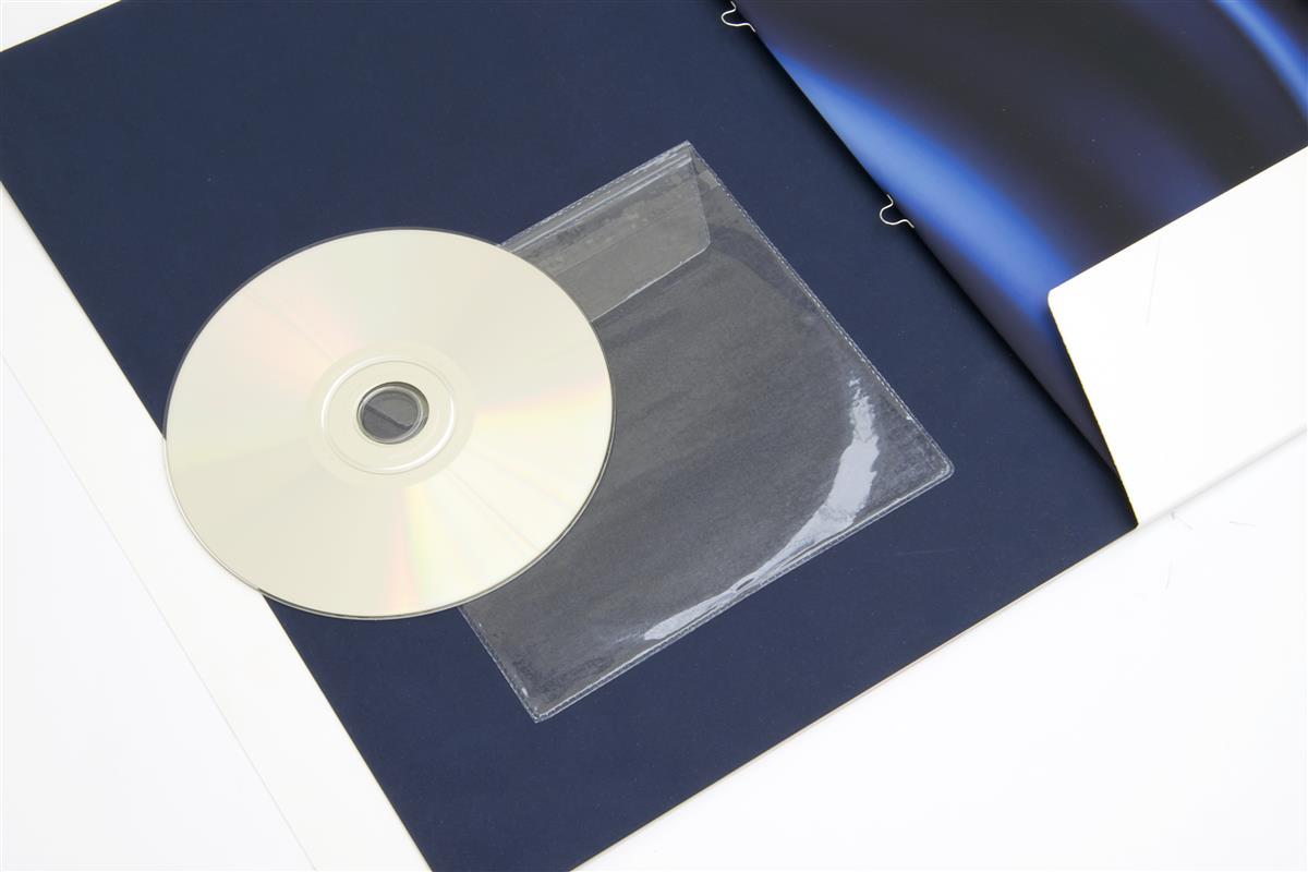 Самоклеющиеся кармашки для CD дисков