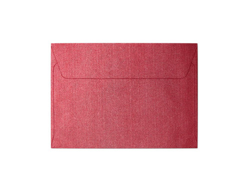 Decorative envelope Pearl red C6