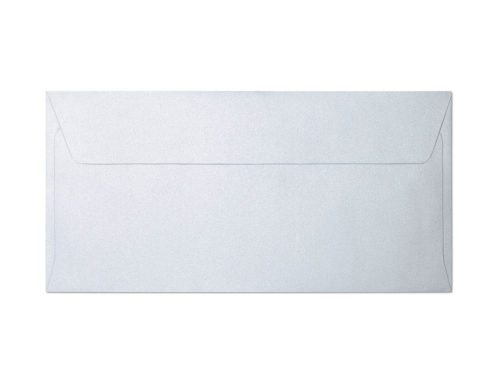 Decorative envelope Millenium diamond white DL