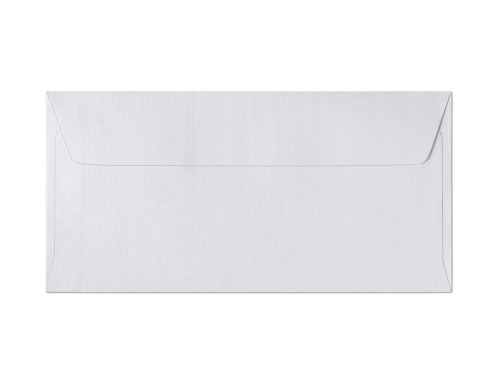 Decorative envelope Stripes white DL