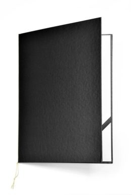 Diploma cover Standard black