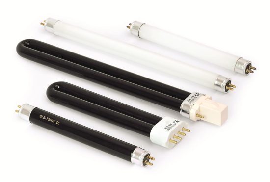 Fluorescent lamps for money testers
