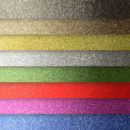 Glitter self-adhesive papers