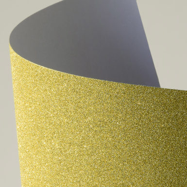 Glitter self-adhesive papers