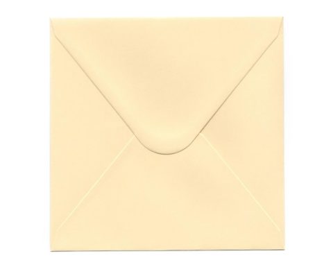 Decorative envelope Smooth cream KW160