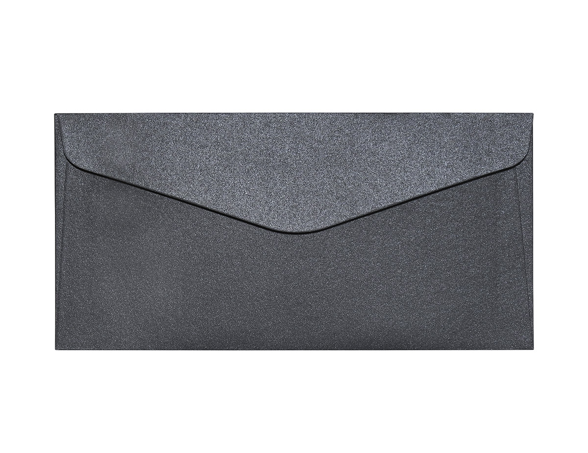Decorative envelope Pearl black DL