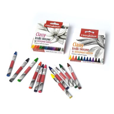 Wax crayons Classy 12 pieces