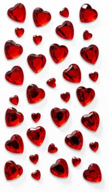 Hearts RED