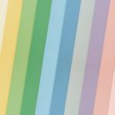 Karton Gładki mix 160g - pastelowe kolory