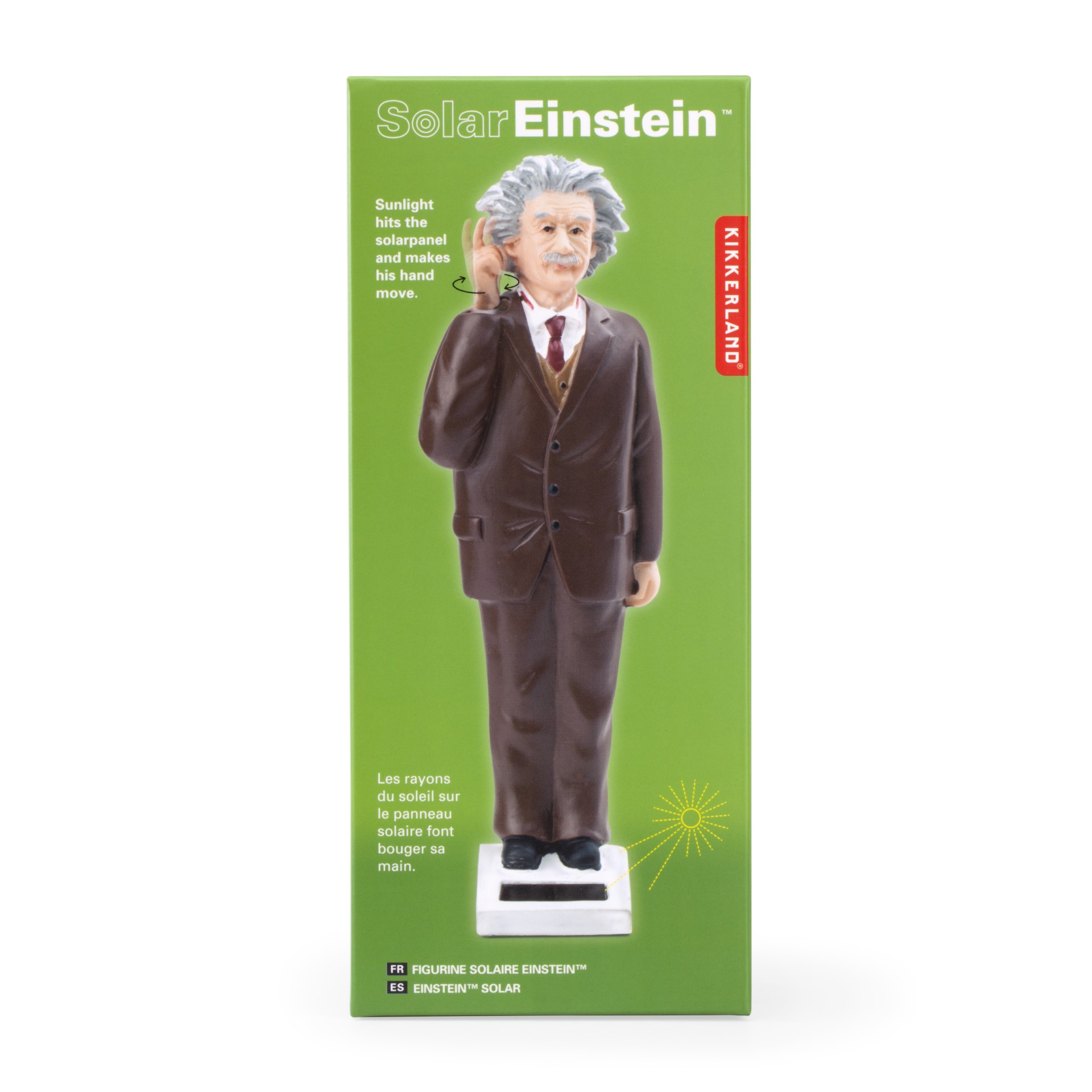 Figurka solarna Einstein