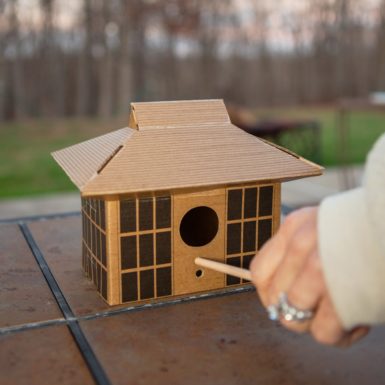 DIY Domek dla ptaków Japonia