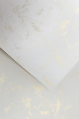 Дизайнерская бумага Мрамор золото