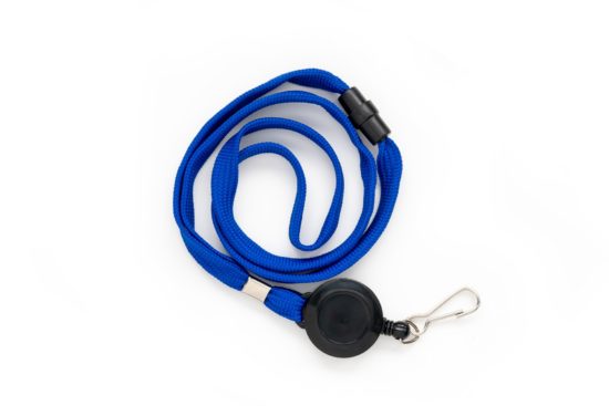 STRAP WITH BADGE REEL AND SNAP HOOK