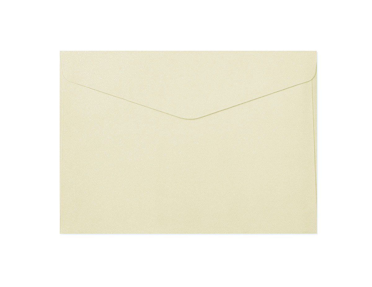 Decorative Envelope Pearl cream C5
