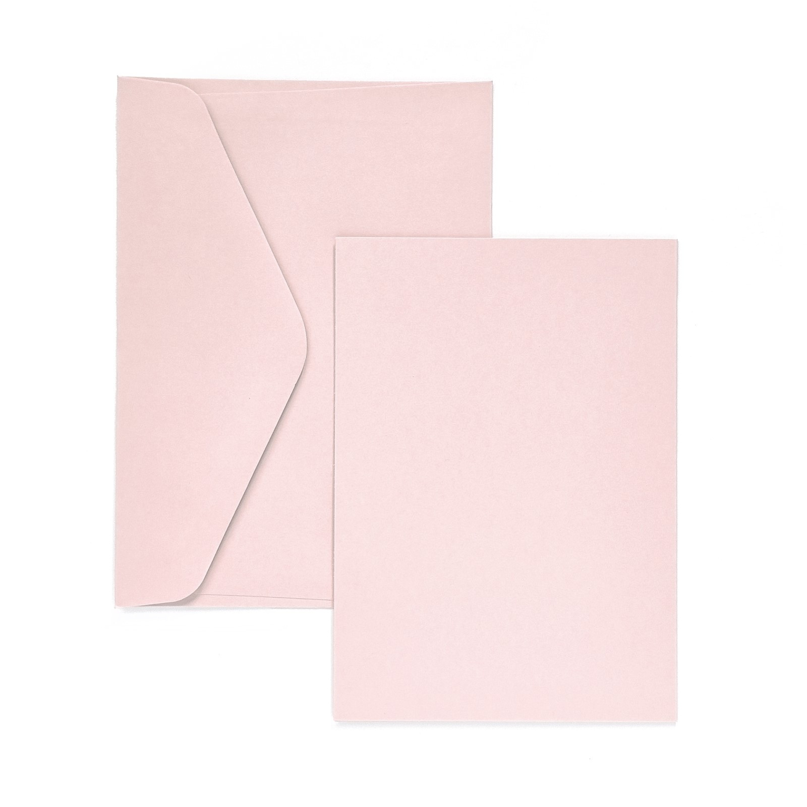 Card base A6+C6 for creation of invitations pink
