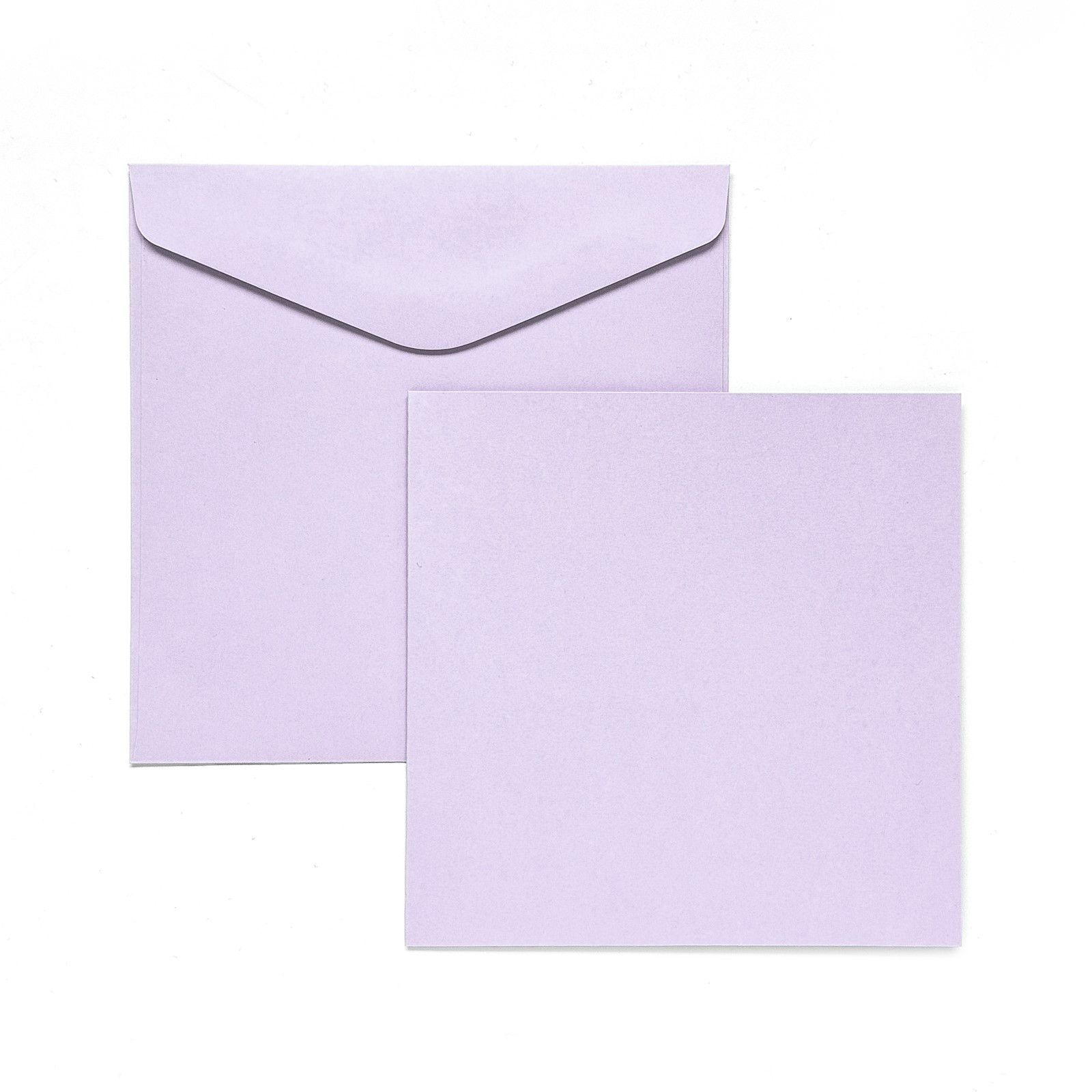 Card base145x145 for creation of invitations lavender