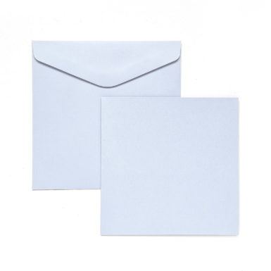 Card base145x145 for creation of invitations white