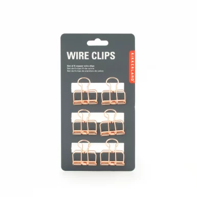 Wire Clips Copper