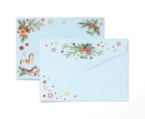 Decorative Envelope Christmas Star