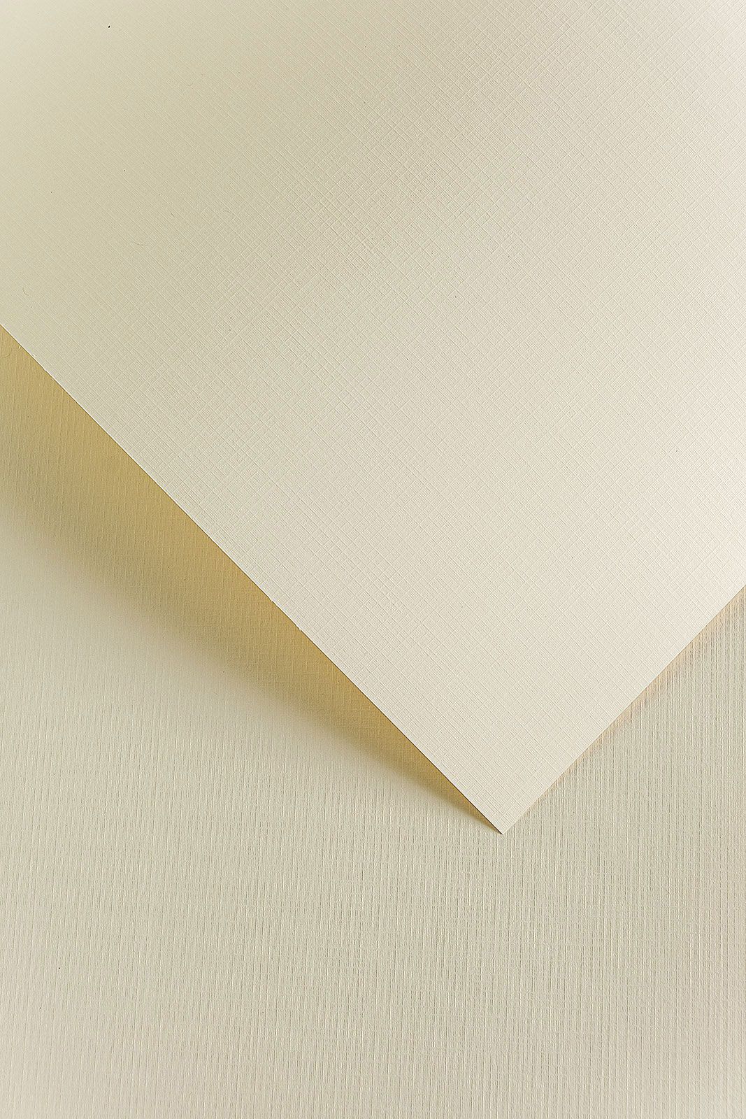 Decorative Card Paper Checked cream