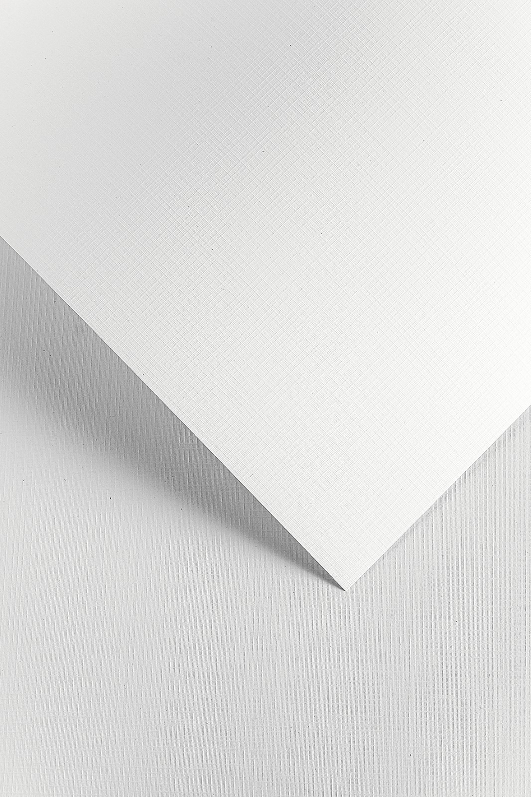 Decorative Card Paper Checked white