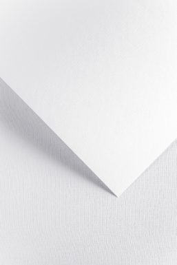 Decorative Card Paper Linen white