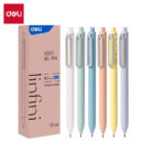 Długopis żelowy Super Smooth Deli Linfini EG338-BL niebieski wkład