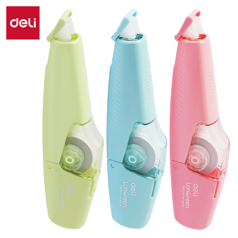 Korektor w taśmie Deli EH378 LonGreen