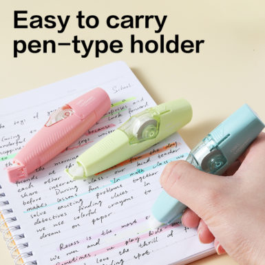 Korektor w taśmie Deli EH378 LonGreen