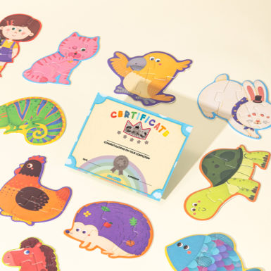 Puzzle Deli EH743 w walizce 57 el.