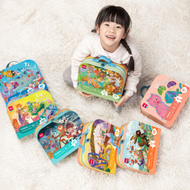 Puzzle Deli EH743 w walizce 57 el.