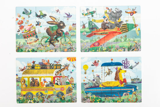 Puzzle Deli EH743 w walizce 57 el.