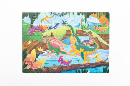Puzzle Deli EH744 w walizce 89 el.
