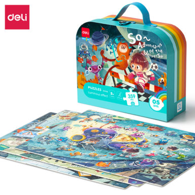 Puzzle Deli EH746 w walizce 359 el.