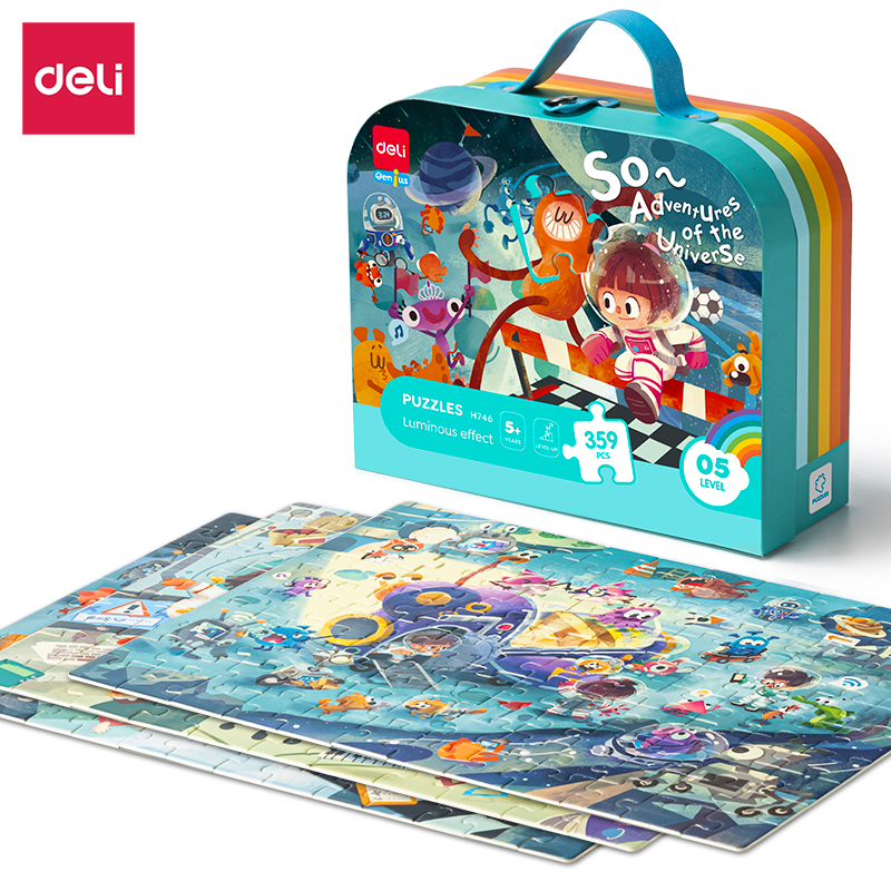 Puzzle Deli EH746 w walizce 359 el.