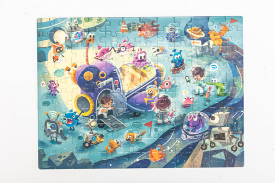 Puzzle Deli EH746 w walizce 359 el.