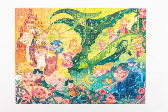 Puzzle Deli EH747 w walizce 544 el.