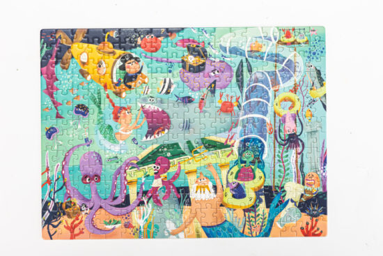 Puzzle Deli EH748 w walizce 462 el.