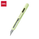 Nożyk biurowy Deli EM411 LonGreen