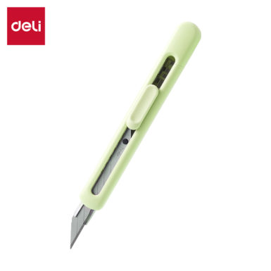 Nożyk biurowy Deli EM411 LonGreen