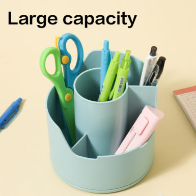 Organizer na biurko obrotowy Deli EZ417 LonGreen