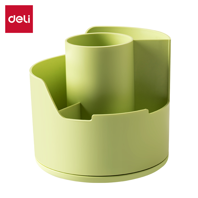 Organizer na biurko obrotowy Deli EZ417 LonGreen
