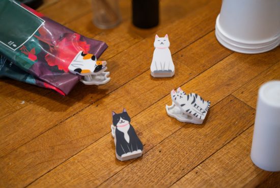 Klipsy do opakowań Koty 4 szt.