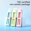 Nożyk biurowy Deli EM411 LonGreen