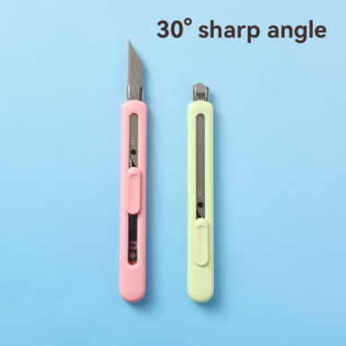 Nożyk biurowy Deli EM411 LonGreen