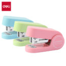 Zszywacz mini Deli EM413 LonGreen