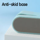 Zszywacz mini Deli EM413 LonGreen